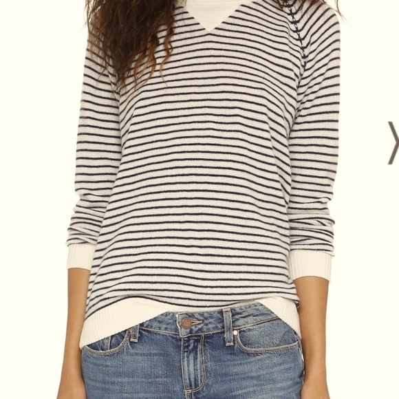 100% Cashmere Sloppy Jojo Banjo & Matilda crew neck long sleeve slouchy sweater. - Picture 1 of 7